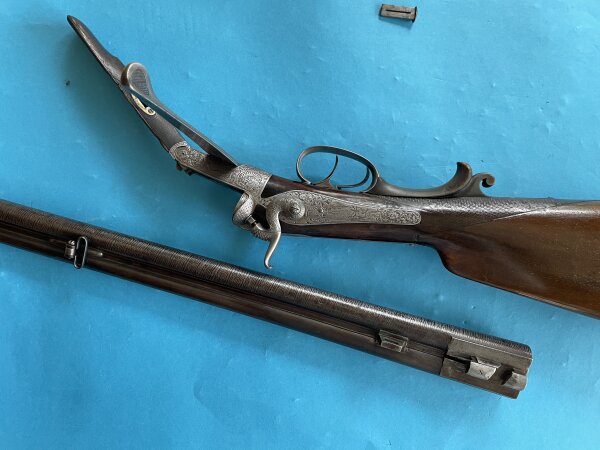 Hahnbüchsflinte Antonitsch Ferlach, Kal. 12/65