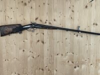 Hahndoppelflinte K. Denk, Kal. 12/65