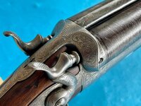 Hahndoppelflinte H.Abic Hannover Kal. 16/65 (?)