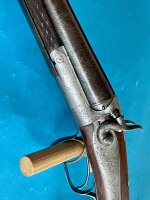 Hahndoppelflinte H.Abic Hannover Kal. 16/65 (?)