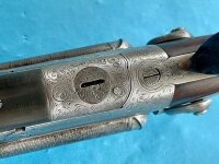 Hahndoppelflinte H.Abic Hannover Kal. 16/65 (?)