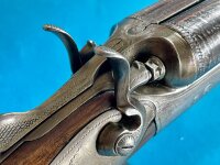 Hahndoppelflinte Nik Slaier Wien, Kal. 16/65 (?)