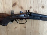 Hahndoppelflinte Unbekannt, Kal. 16/65 (?)