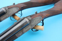 Doppelflintenpaar Cogswell & Harrison, Kaliber 12/65