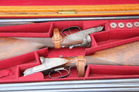 Doppelflintenpaar Cogswell & Harrison, Kaliber 12/65