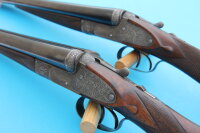 Doppelflintenpaar Cogswell & Harrison, Kaliber 12/65