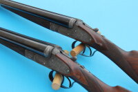 Doppelflintenpaar Cogswell & Harrison, Kaliber 12/65