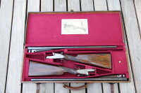 Doppelflintenpaar Linsley Bros., Kal. 12/70