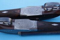 Doppelflintenpaar Linsley Bros., Kal. 12/70