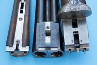 Doppelflintenpaar Linsley Bros., Kal. 12/70