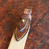 Gewehrtrageriemen Selous Canvas/Leder 38 mm+