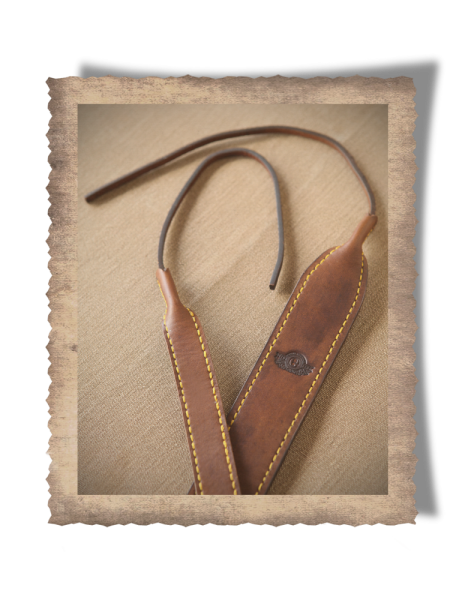 Gewehrtrageriemen Selous Silent Safari Leder 38 mm+