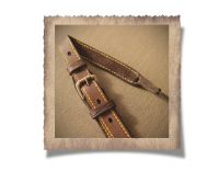 Gewehrtrageriemen Selous Silent Safari Leder 38 mm+